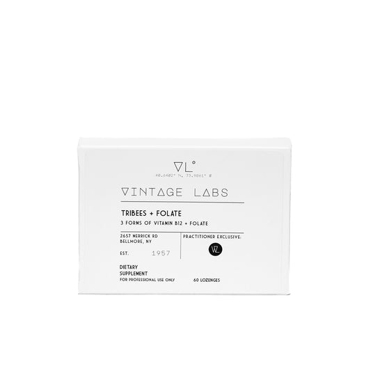 Vintage Labs dietary supplement package on a white background
